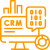 Marketing technology management icon