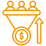 Paid social advertising icon