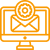 Direct mail campaigns icon