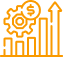 Marketing budget management icon